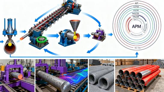 The Complete Guide to Seamless Steel Pipes: Standards, Manufacturing, and Applications