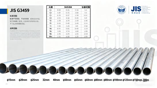 JIS Stainless Steel Pipes: A Comprehensive Guide to JIS G3459, SUS304 & Piping Solutions