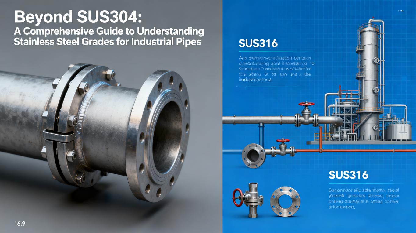 Beyond SUS304: A Comprehensive Guide to Understanding Stainless Steel Grades for Industrial Pipes